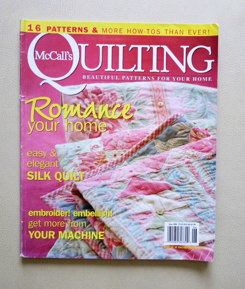 Časopis Mc Calĺs QUILTING 06/2006 — foto 1