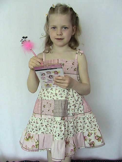 Růžové Patchworkové- Pro Batole — foto 1