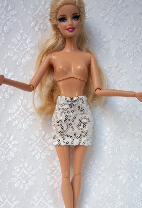 Flitrová sukně — foto 1