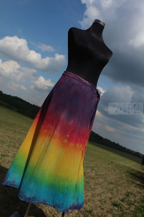 Zavinovací sukně S/M - Happiness — foto 1