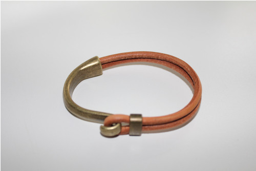 Pánský kožený náramek - Leather — foto 1