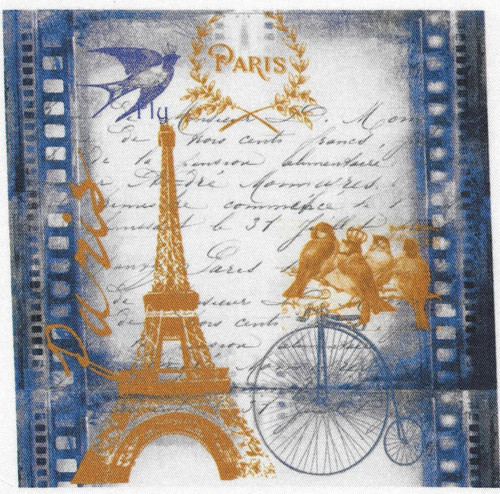 Bavlněná látka - panel 13 x 13 cm
