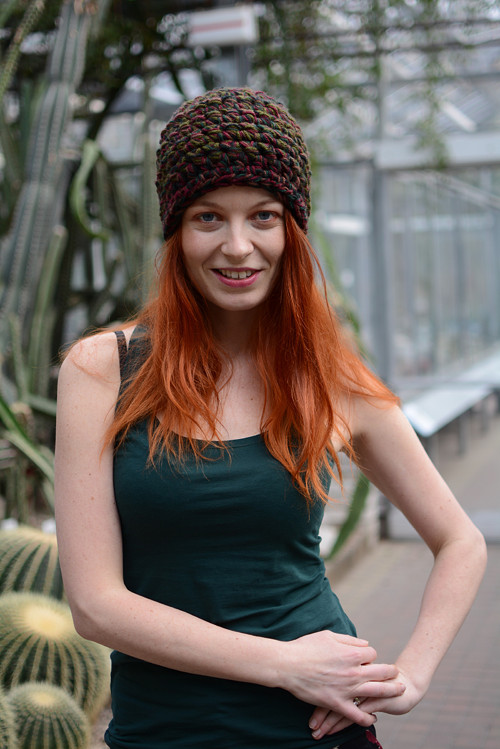 Melírovaná velmi teplá čepice — foto 1