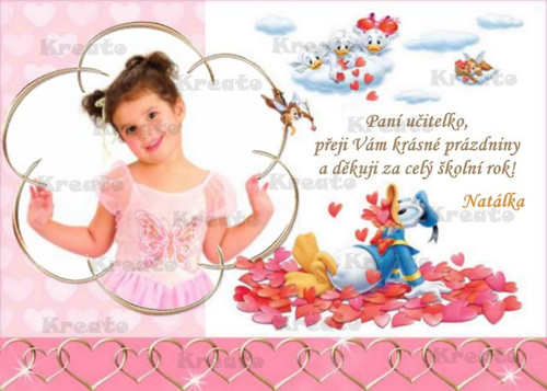 Poděkování paní učitelce - No.9