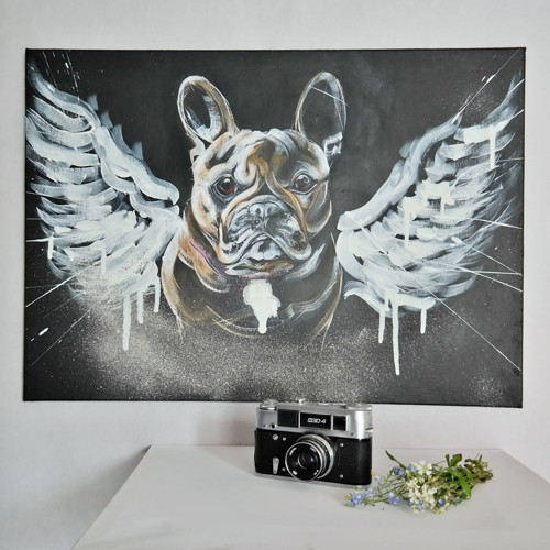 Franděl na přání.... neon obraz — foto 1