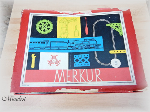 MERKUR č. 5 - kovová mechanická stavebnice — foto 1