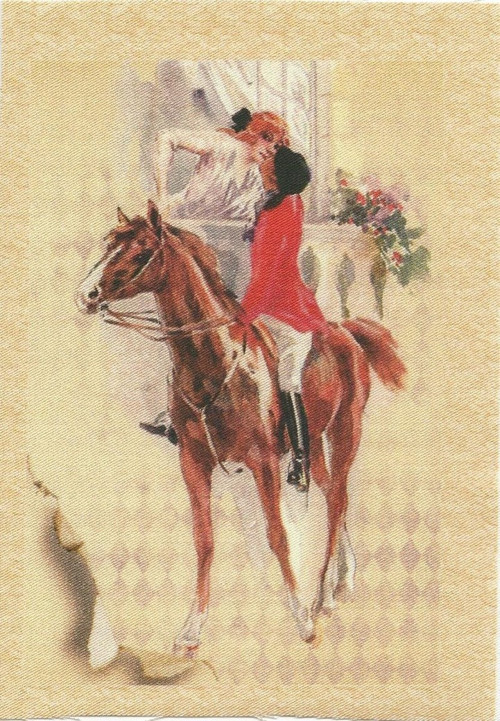 Bavlněná látka - panel 8 x 13 cm — foto 1