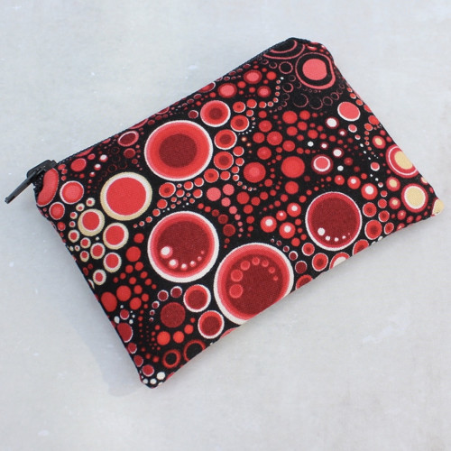 Kapsička na karty "Red Bubbles" — foto 1