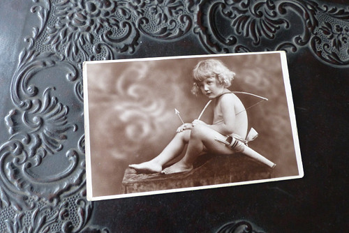 Anděl... stará fotografie — foto 1
