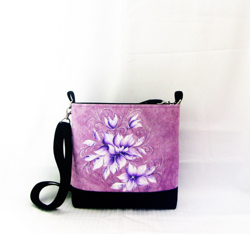 Fialová crossbody-na přání — foto 1