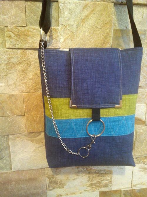 Crossbody COLORED STRIPES:-) — foto 1
