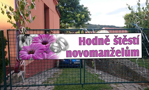 Svatební transparent 1 — foto 1