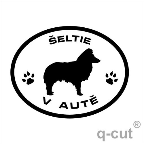 Šeltie v autě