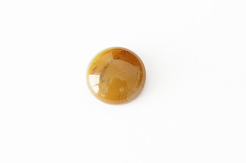 Achát - kabošon - 16x16 mm — foto 1
