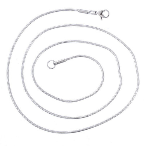 Řetízek z nerezové oceli - had (1,2 mm)