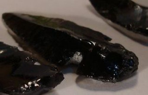 Obsidiánový hrot šípu - REZERVACE — foto 1