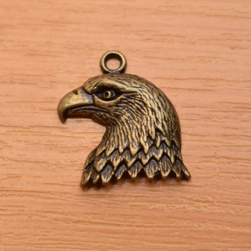 Orel - starobronz - 20 x 22mm — foto 1