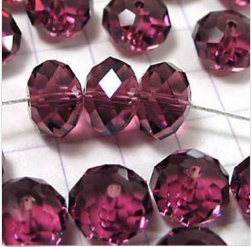 Swarovski_components rondelky 8x6 mm - 10 ks — foto 1