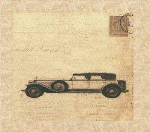 Bavlněná látka - panel 9,5 x 11 cm