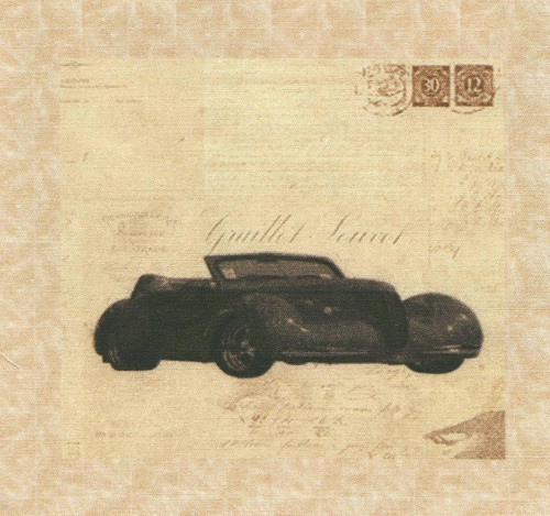 Bavlněná látka - panel 9,5 x 11 cm