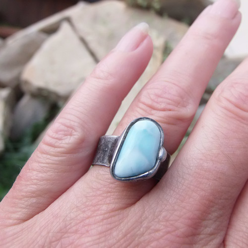 Mořská pěna II. (larimar) — foto 1