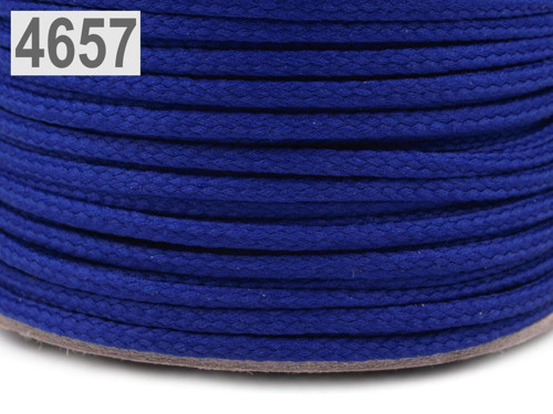 Šňůra PES Ø4 mm (10m) - Olympian Blue