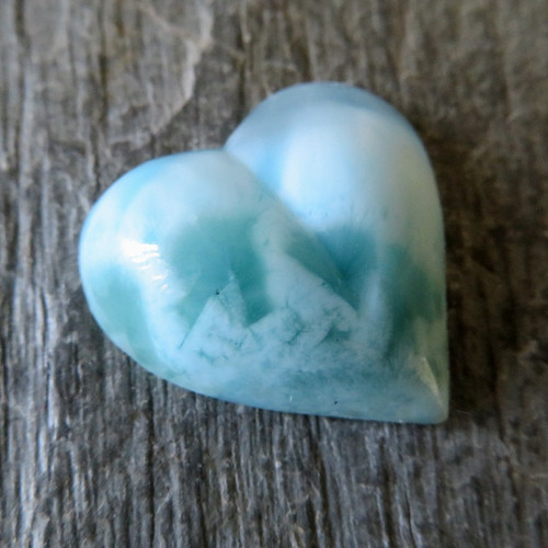 Larimar, kabošonek srdíčko č.3 — foto 1