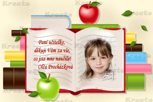 Poděkování paní učitelce - No.24 — foto 1
