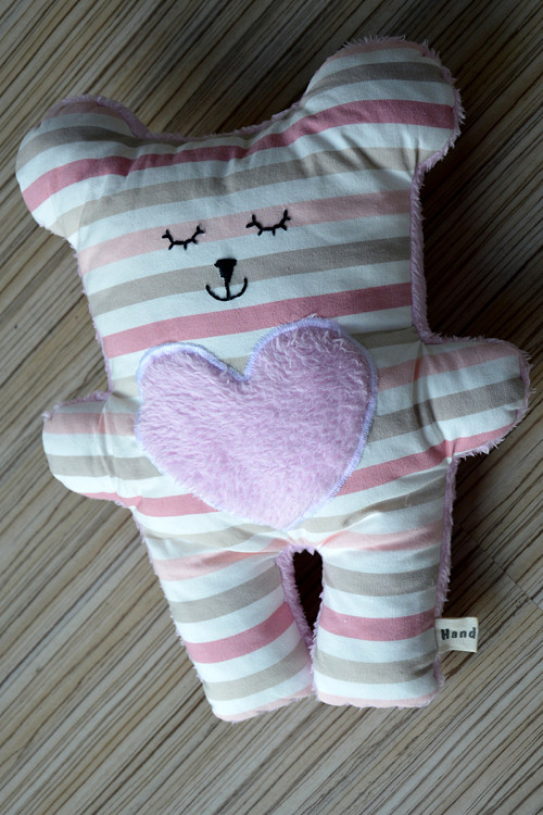 WideR Bubu Bear pink stripes — foto 1