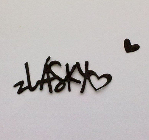 Nápis - Z lásky