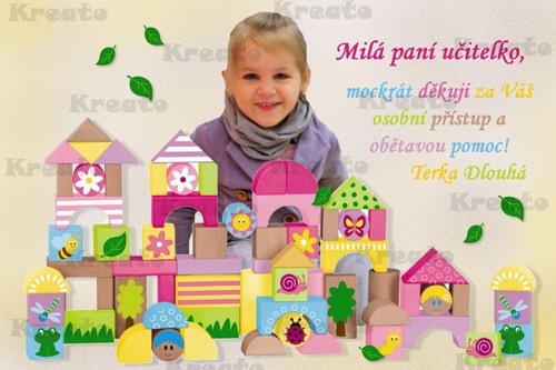Poděkování paní učitelce - No.29