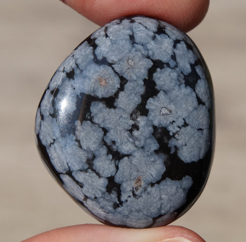 Obsidián sněžný (32 mm) D9364 — foto 1