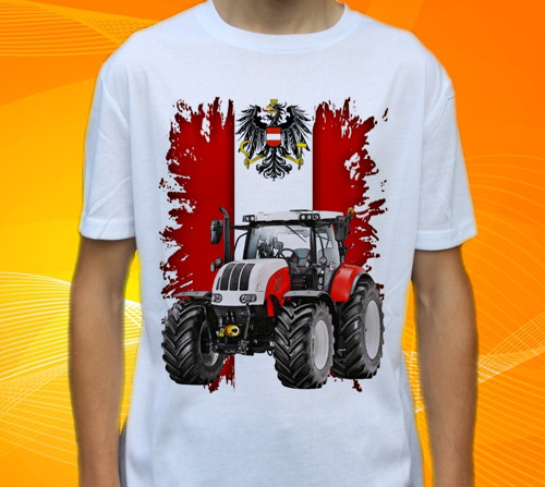 Dětské tričko s motivem Steyr CVT 6240