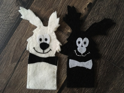 Prstový maňásek 2ks — foto 1