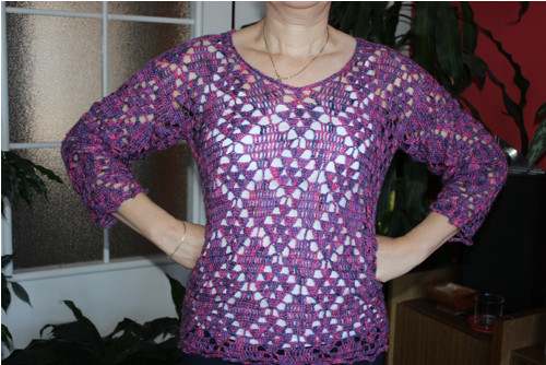 Barevná halenka, svetřík — foto 1