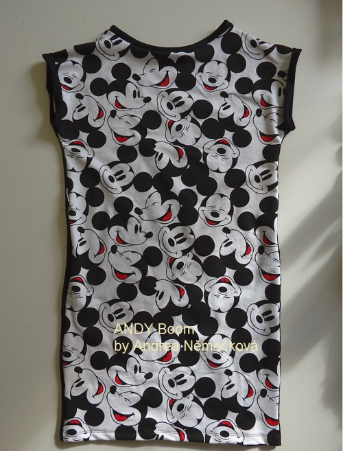 Mickey šaty XS ,S/M, M/L — foto 1