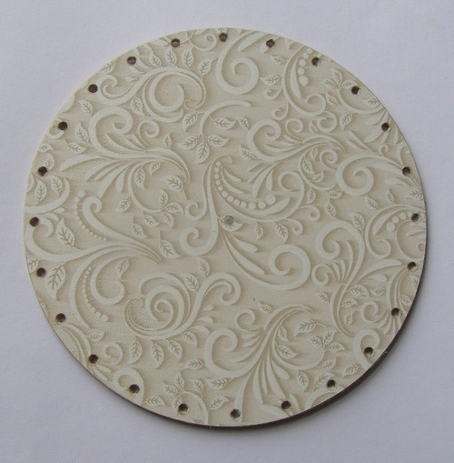 Dno pro pletení pedigem kruh 13 cm-ornament