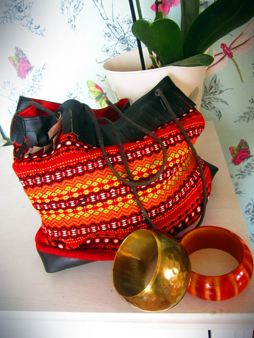 Indiánská boho mošna — foto 1