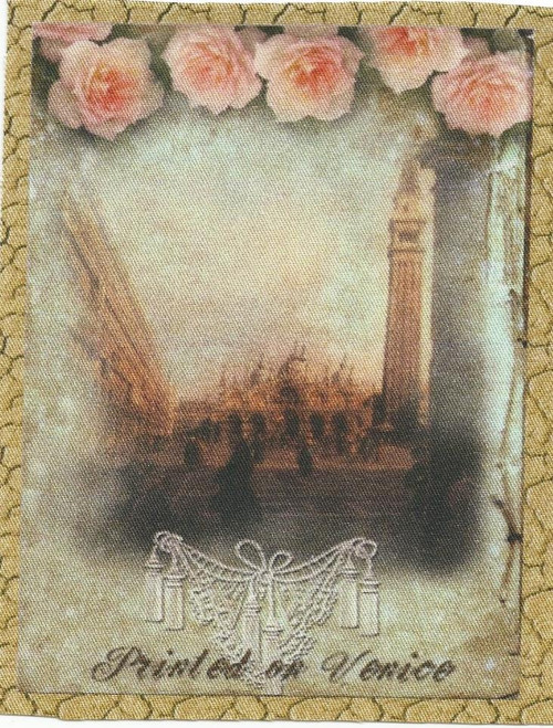 Bavlněná látka - panel 8,5 x 11 cm — foto 1