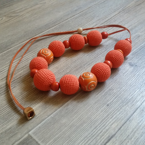 Oranžádové korále — foto 1