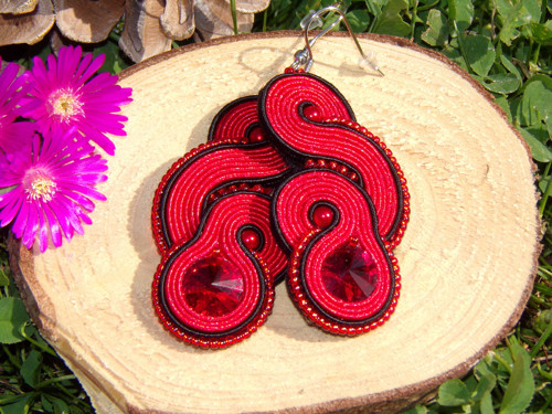 Sutaškové náušnice Treble Clef