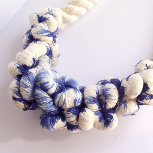 Z lana / náhrdelník indigo I — foto 1