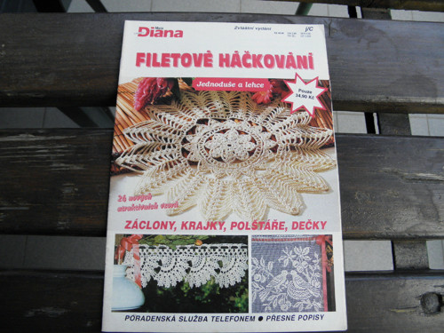Časopis filetové háčkování — foto 1