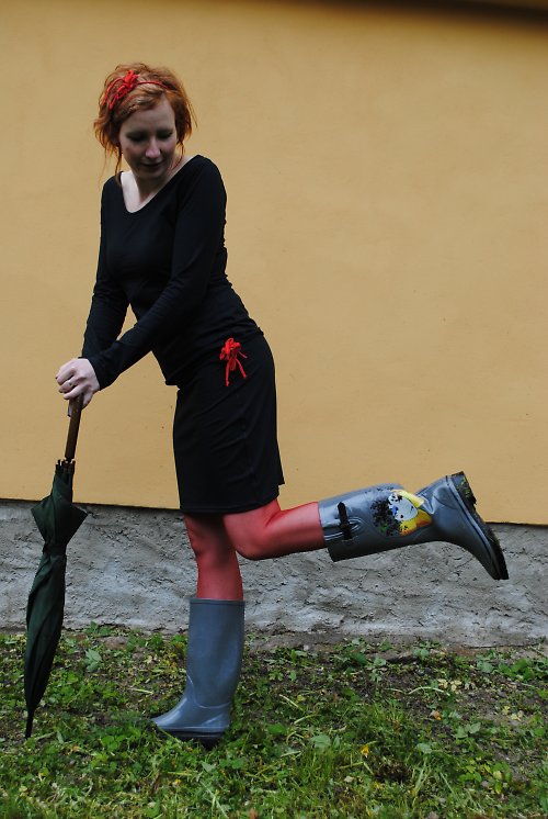 Bavlněná sukně - šňůrkování — foto 1