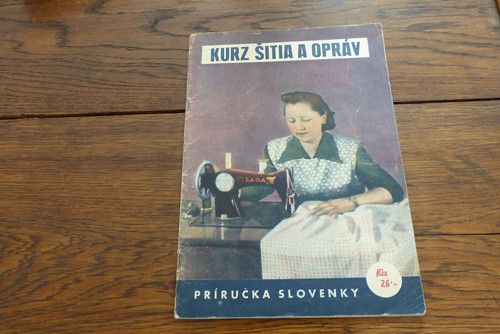 Kurz šitia a opráv - Příručka slovenky