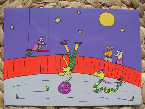 152. Pohlednice - Cirkus