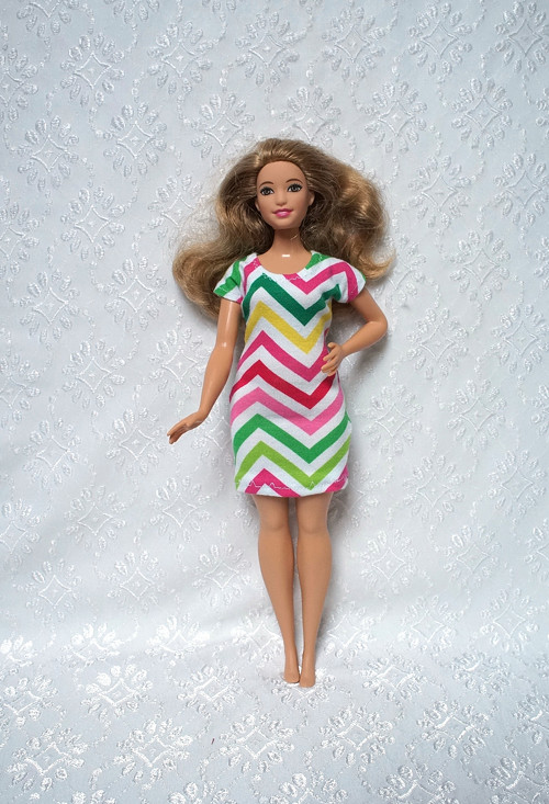 Šaty pro Barbie 2016 - curvy - baculku — foto 1
