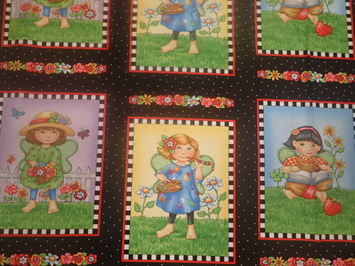 Látka - Panel - Novinka - Panenky