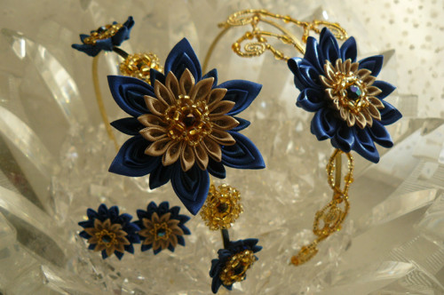 Souprava kanzashi — foto 1