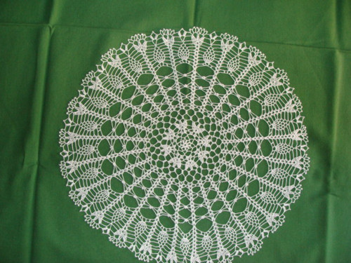Háčkovaná dečka 45 cm — foto 1